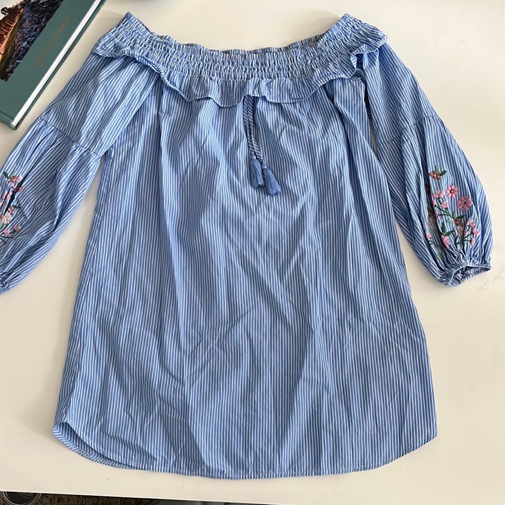 Sequin Hearts Dress or Top! Size Small!